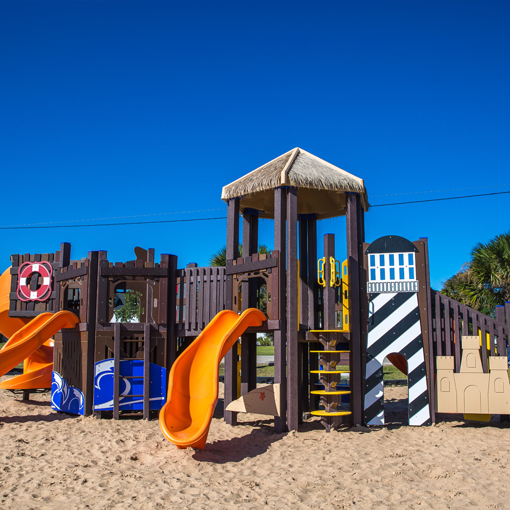 Sea Side Themed Outdoor Playground