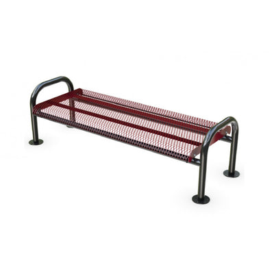 6' Modern Playground Bench without Back