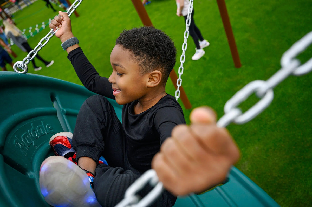 Inclusive and Accessible Swings for All Abilities - Playgrounds Etc