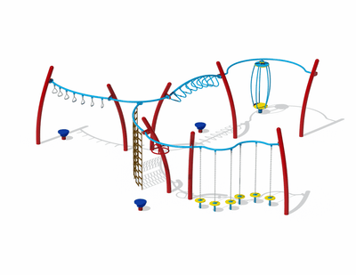 Apex Challenge Active Playground - PA5-26470 Outdoor Playground  Active Playground Playgrounds Etc
