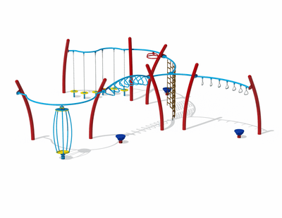 Apex Challenge Active Playground - PA5-26470 Outdoor Playground  Active Playground Playgrounds Etc
