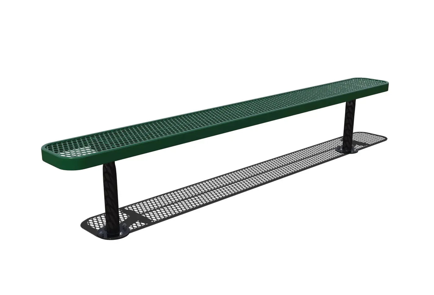 6' UltraLeisure Playground Bench without Back  Bench Playgrounds Etc