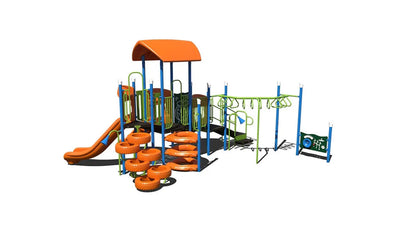 Action Climb and Play Playground - PS3-71021 Outdoor Playground  Big Kids Playground Playgrounds Etc