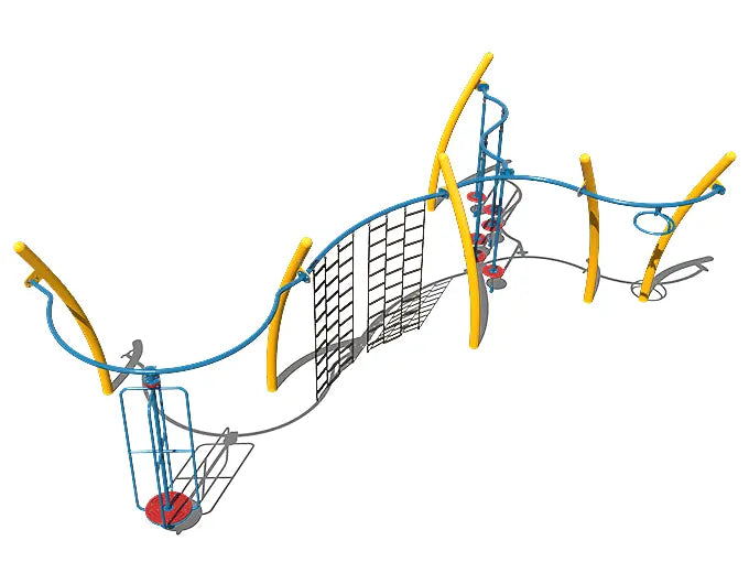 Adventure Loop Commercial Playground - PA5-29279 Active Outdoor Playground  Active Playground Playgrounds Etc