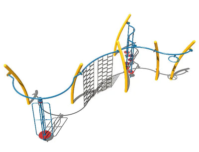 Adventure Loop Commercial Playground - PA5-29279 Active Outdoor Playground  Active Playground Playgrounds Etc