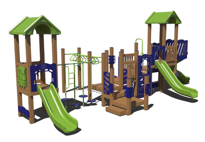 Adventure Peaks - GFP-30000 Outdoor Playground  Big Kids Playground Playgrounds Etc