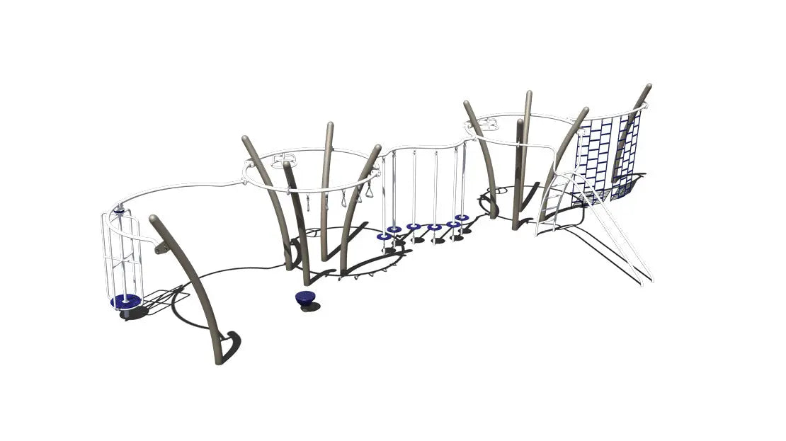 Apex Obstacle Course - PA5-72175 Active Outdoor Playground  Big Kids Playground Playgrounds Etc