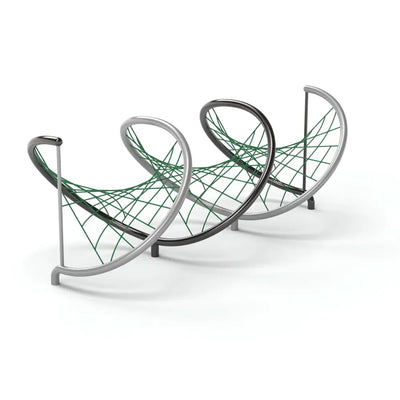 Ascend Helix Rope Climber  Playground Climber Playgrounds Etc