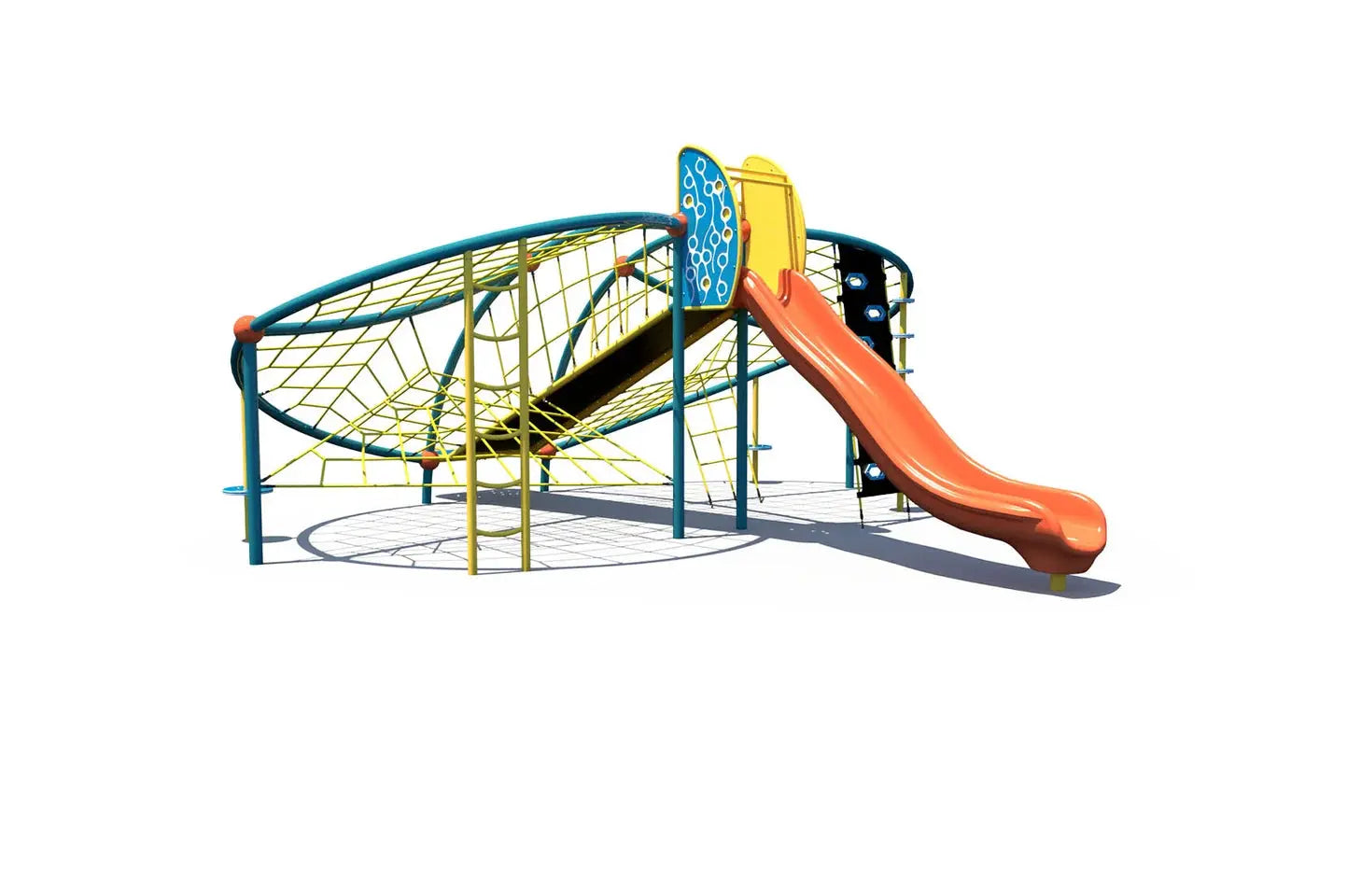 Ascend Mosura Playground Climber - RC-8150SR Net Playground Equipment  Playground Climber Playgrounds Etc