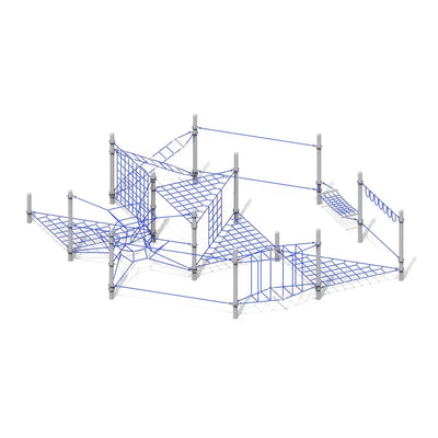 Ascend Quest 14 Course Rope Climber  Rope Course Playgrounds Etc
