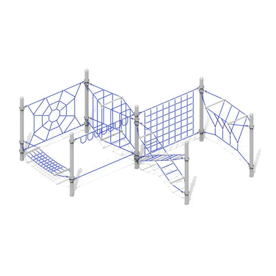 Ascend Quest 8 Course Rope Climber  Rope Course Playgrounds Etc