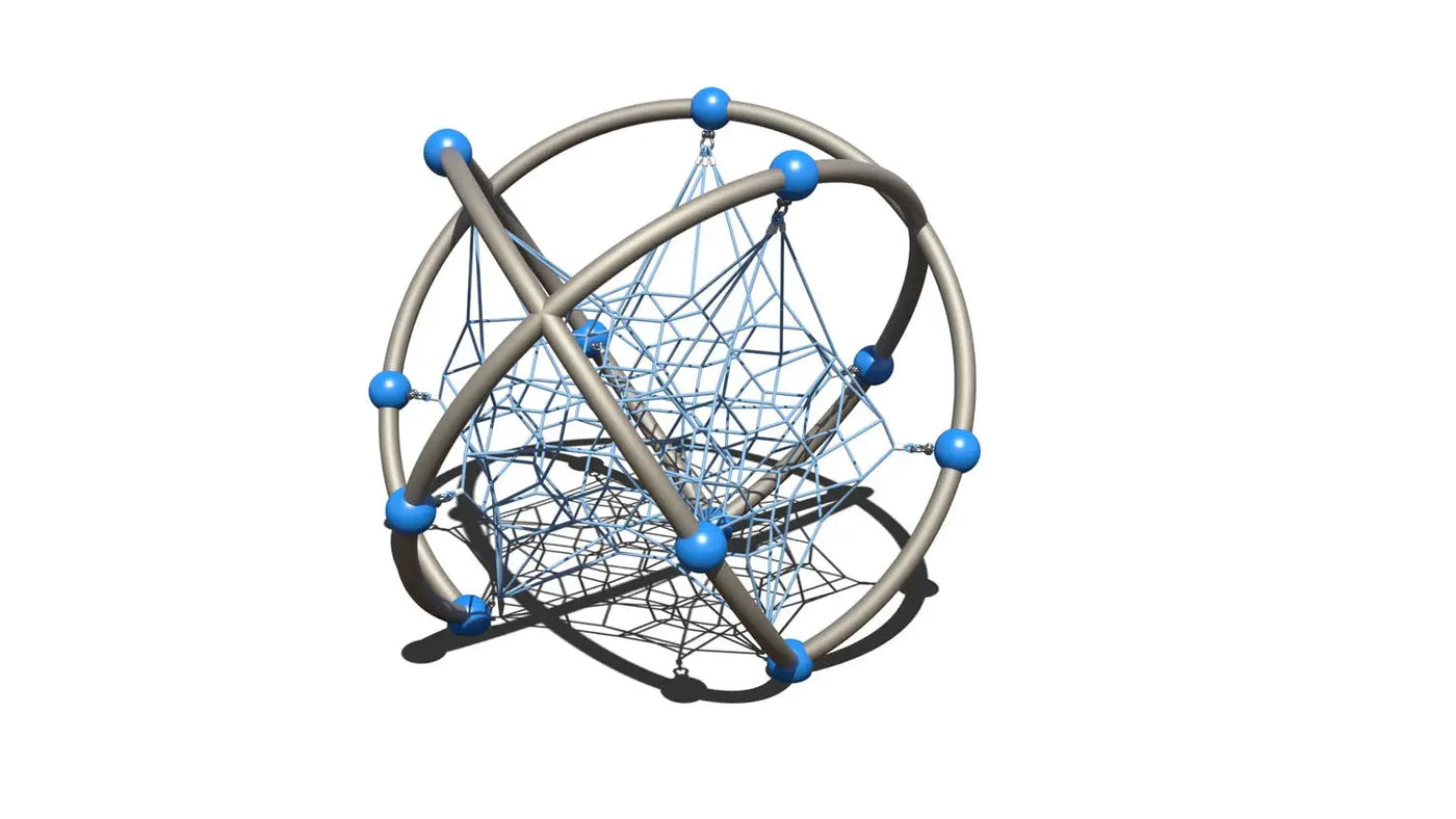 Ascent Atom Net Playground Climber - Outdoor Playground Equipment  Playground Climber Playgrounds Etc