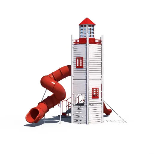 Beacon Point Lighthouse Themed Outdoor Playground - SRPFX-50234  Big Kids Playground Playgrounds Etc