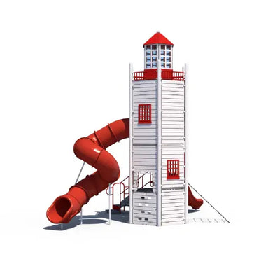 Beacon Point Lighthouse Themed Outdoor Playground - SRPFX-50234  Big Kids Playground Playgrounds Etc