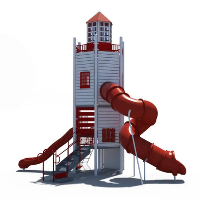 Beacon Point Lighthouse Themed Outdoor Playground - SRPFX-50234  Big Kids Playground Playgrounds Etc