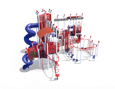 Big League Ballpark Baseball Field Themed Outdoor Playground  Big Kids Playground Playgrounds Etc