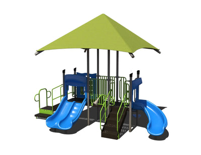 Breezy Brook Quick Ship Outdoor Playground - PS3-70693  Outdoor Playgrounds Playgrounds Etc