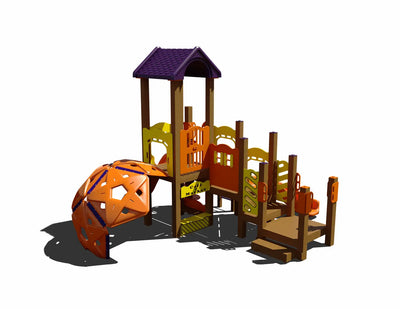 Bright Path Commercial Playground - GFP-20427 Outdoor Playground  Outdoor Playgrounds Playgrounds Etc