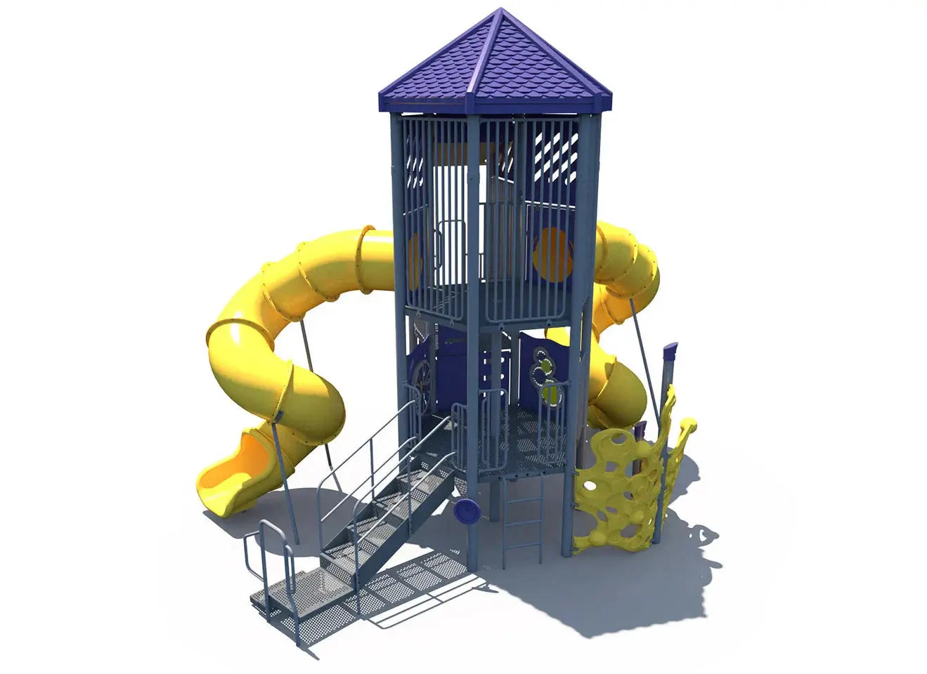 BubbleClimb Tower Outdoor Playground - FXT-GEN-512-0025  Big Kids Playground Playgrounds Etc