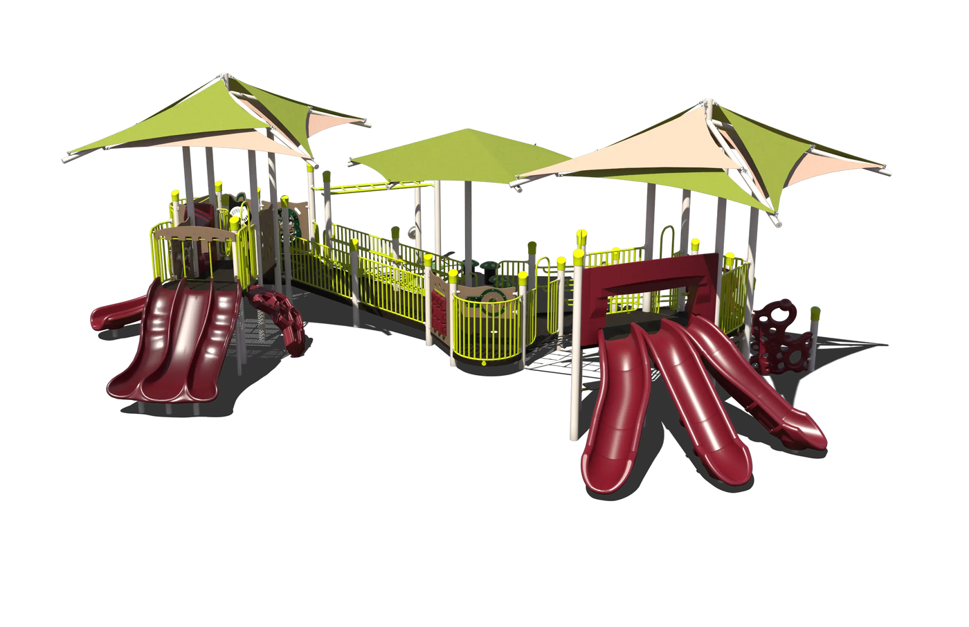 Canopy Quest Playground - PS5-73088 Outdoor Playground  Big Kids Playground Playgrounds Etc