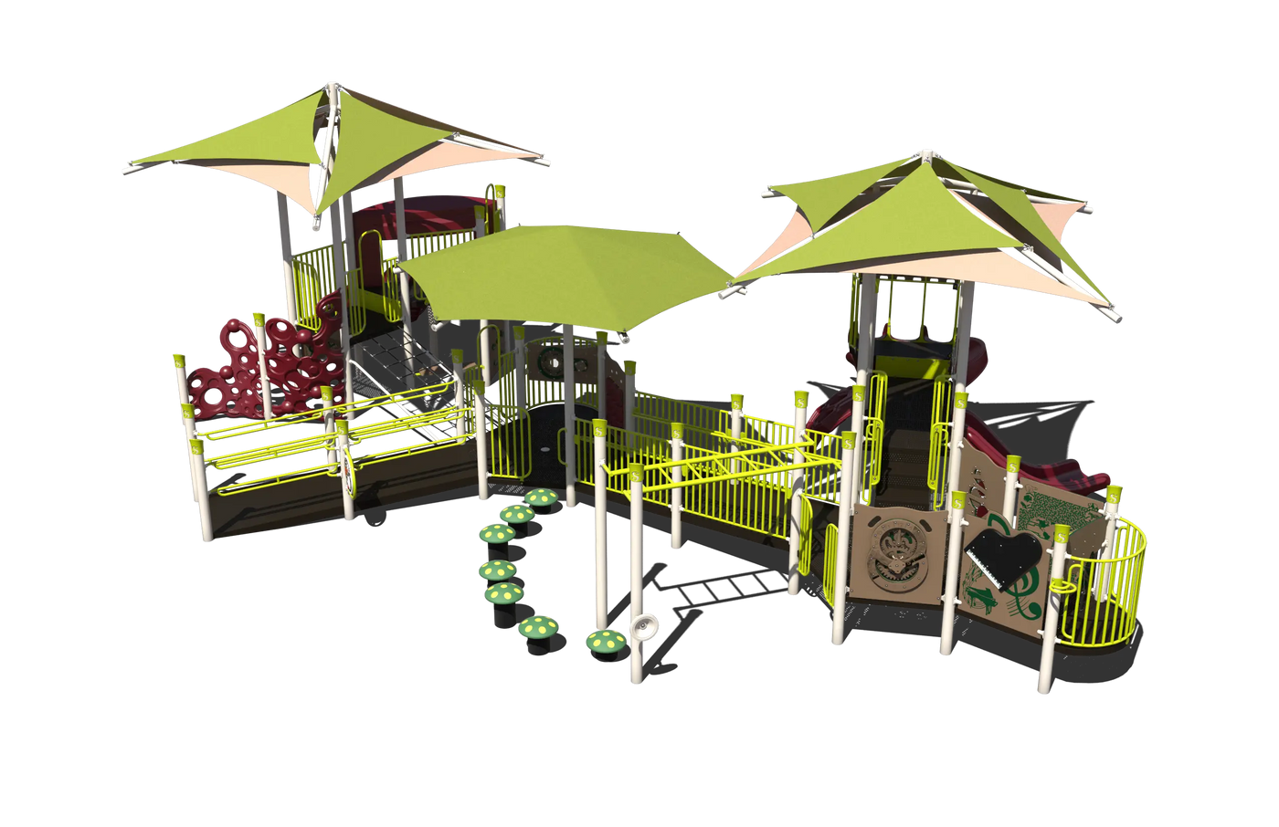 Canopy Quest Playground - PS5-73088 Outdoor Playground  Big Kids Playground Playgrounds Etc