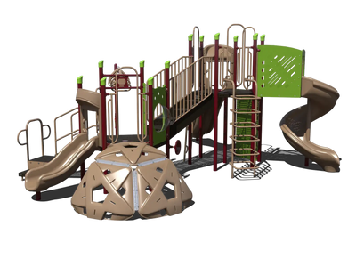 Cedar Quest Quick Ship Outdoor Playground - PS3-72338  Big Kids Playground Playgrounds Etc