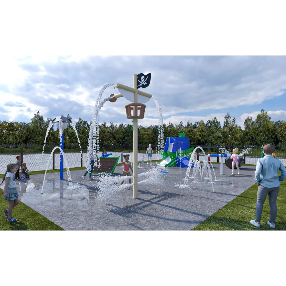 Commercial Splash Pad 5733  Outdoor Playgrounds Playgrounds Etc