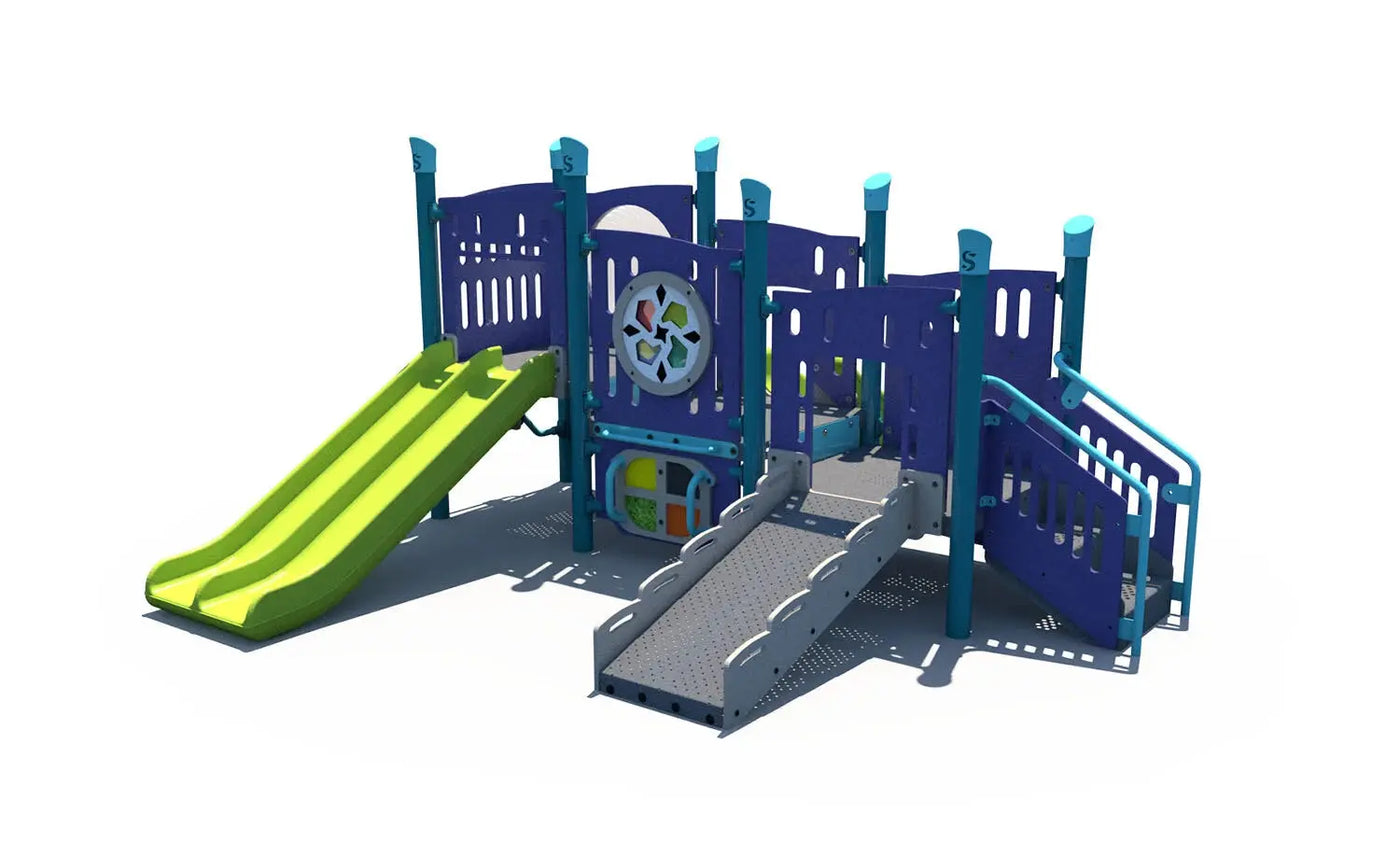 EarlySprout Station Outdoor Playground - TTL-0003XX  Outdoor Playgrounds Playgrounds Etc