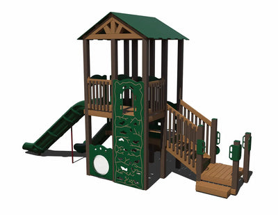 Evergreen Explorer Outdoor Playground - GFP-30373  Big Kids Playground Playgrounds Etc