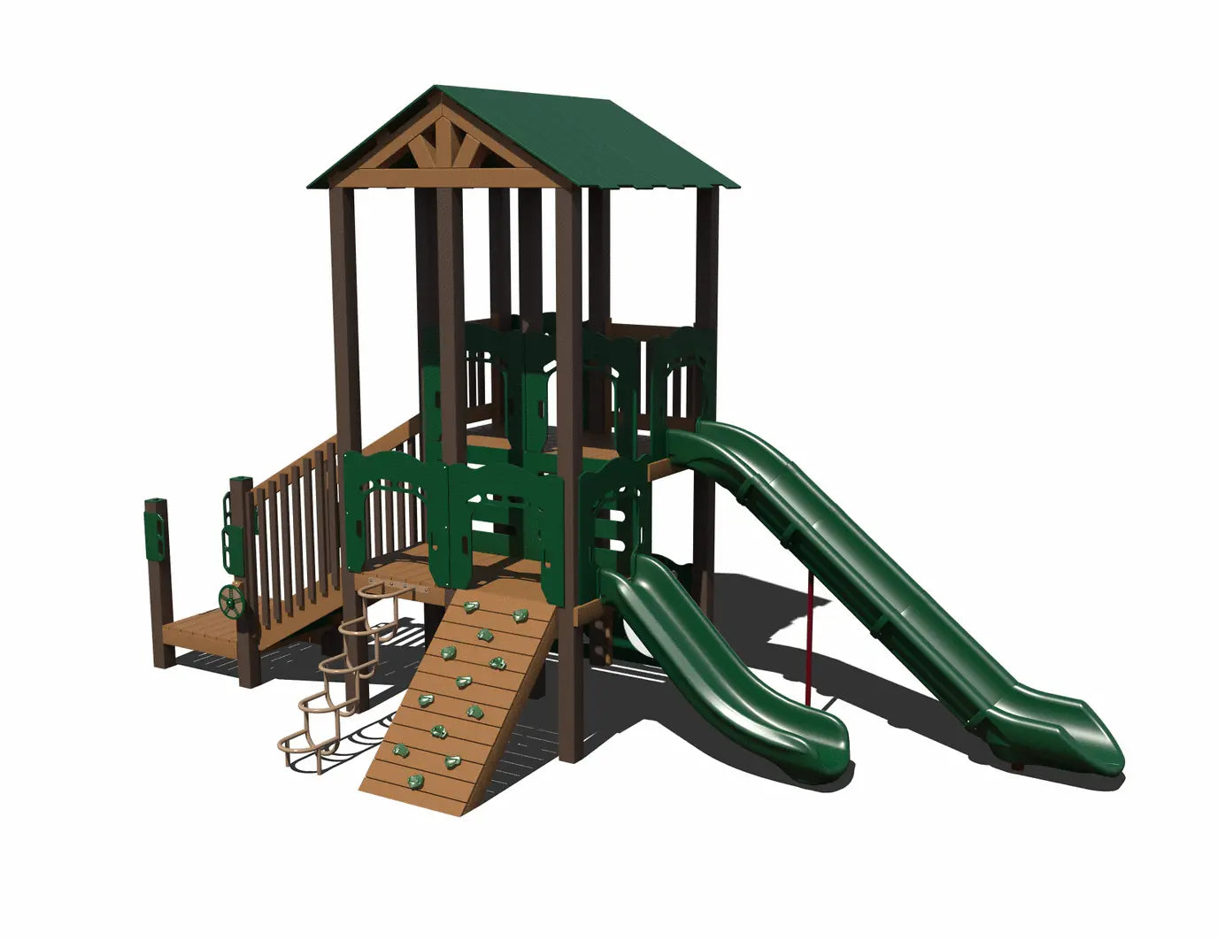 Evergreen Explorer Outdoor Playground - GFP-30373  Big Kids Playground Playgrounds Etc