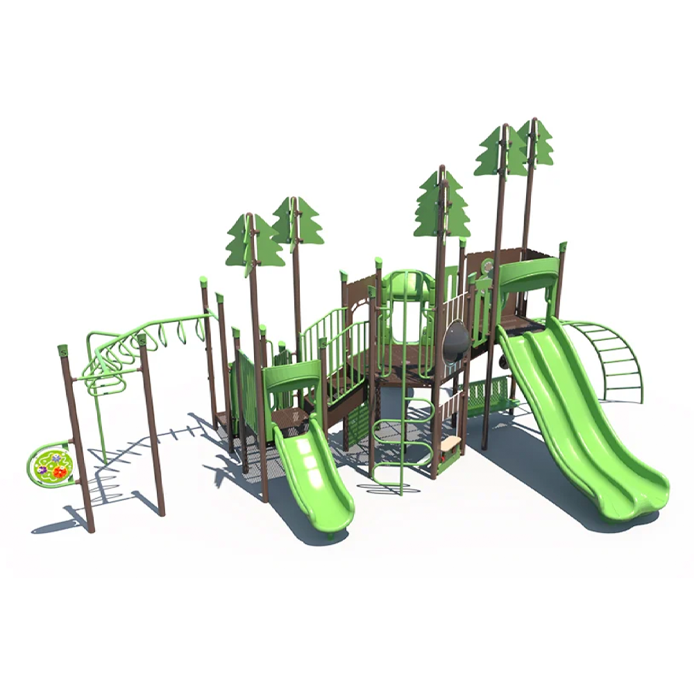 Nature Forest Themed Outdoor Playground