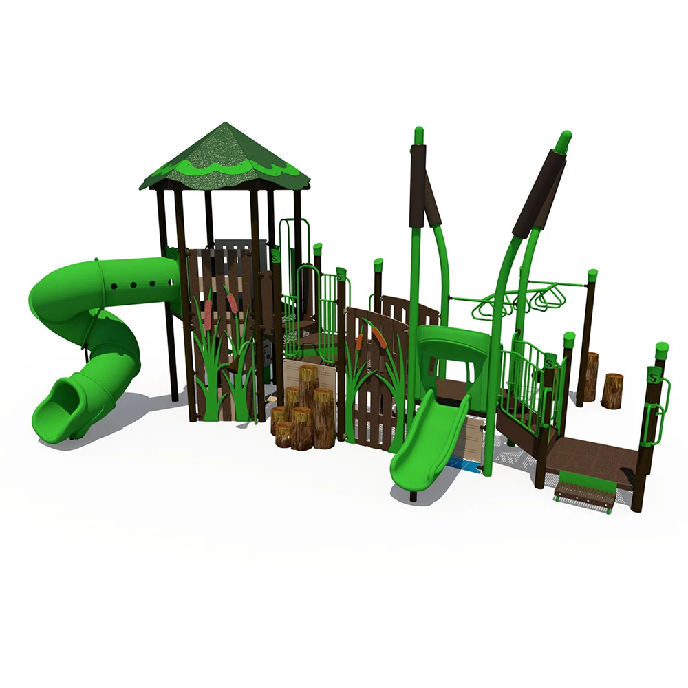 Marsh Themed Outdoor Playground for Big Kids