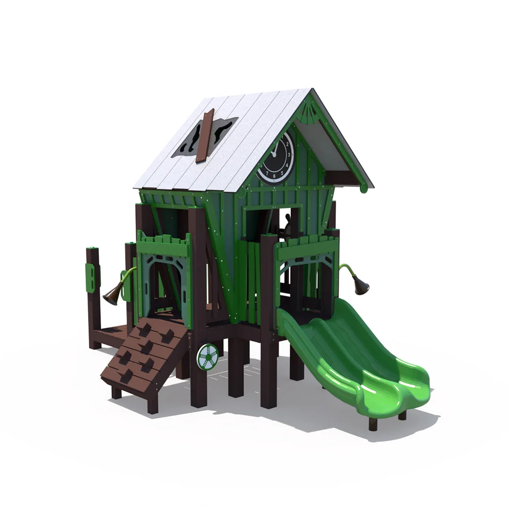 Cottage Themed Outdoor Playground FXR-0195