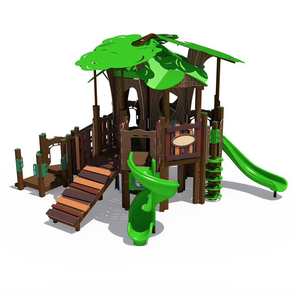 Nature Themed Outdoor Playground FXR-NAT-212-0113