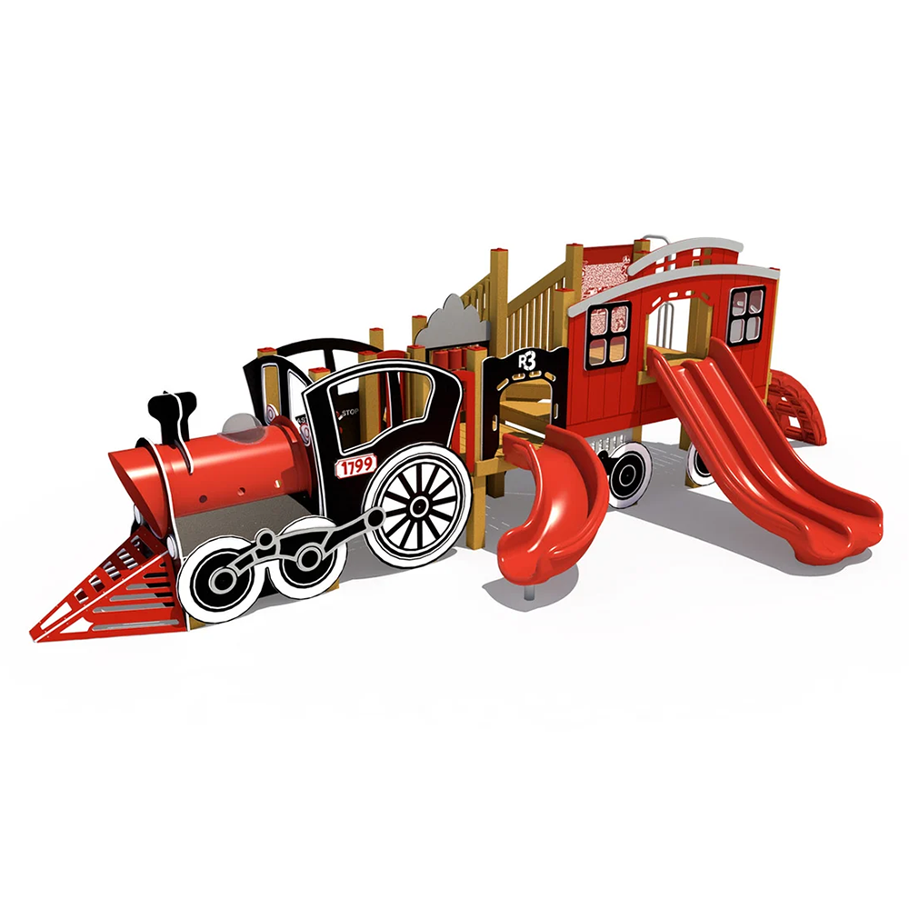 Train Themed Outdoor Playground FXR-TRN-212-0093