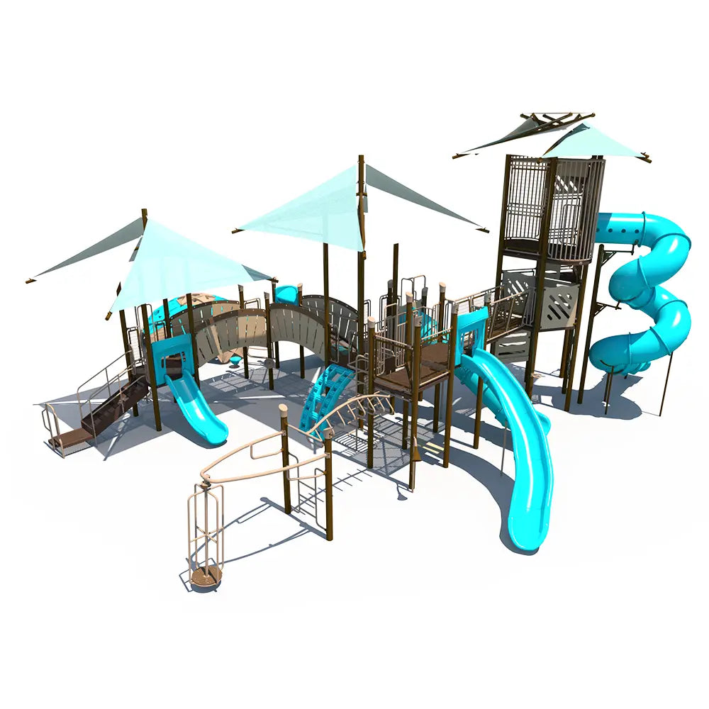 FXT-50023 Outdoor Playground  Outdoor Playgrounds Playgrounds Etc