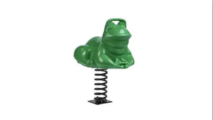 Freddie the Frog Spring Rider  Outdoor Playground Additions Playgrounds Etc