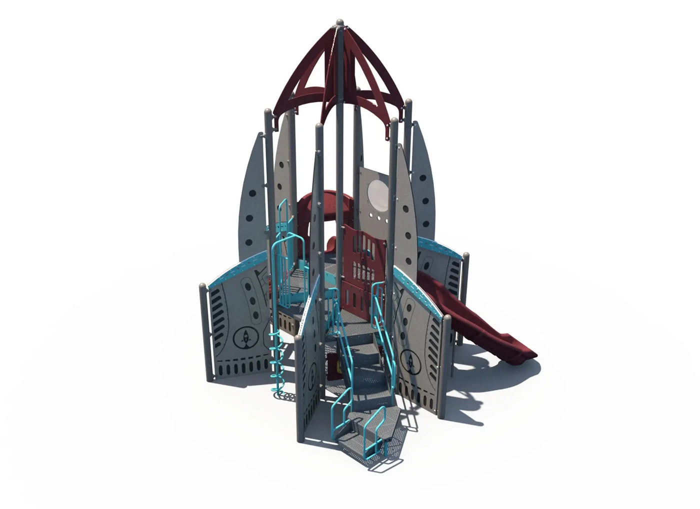 Galaxy Quest Space Themed Outdoor Playground - FX5-SPC-512-0058  Outdoor Playgrounds Playgrounds Etc