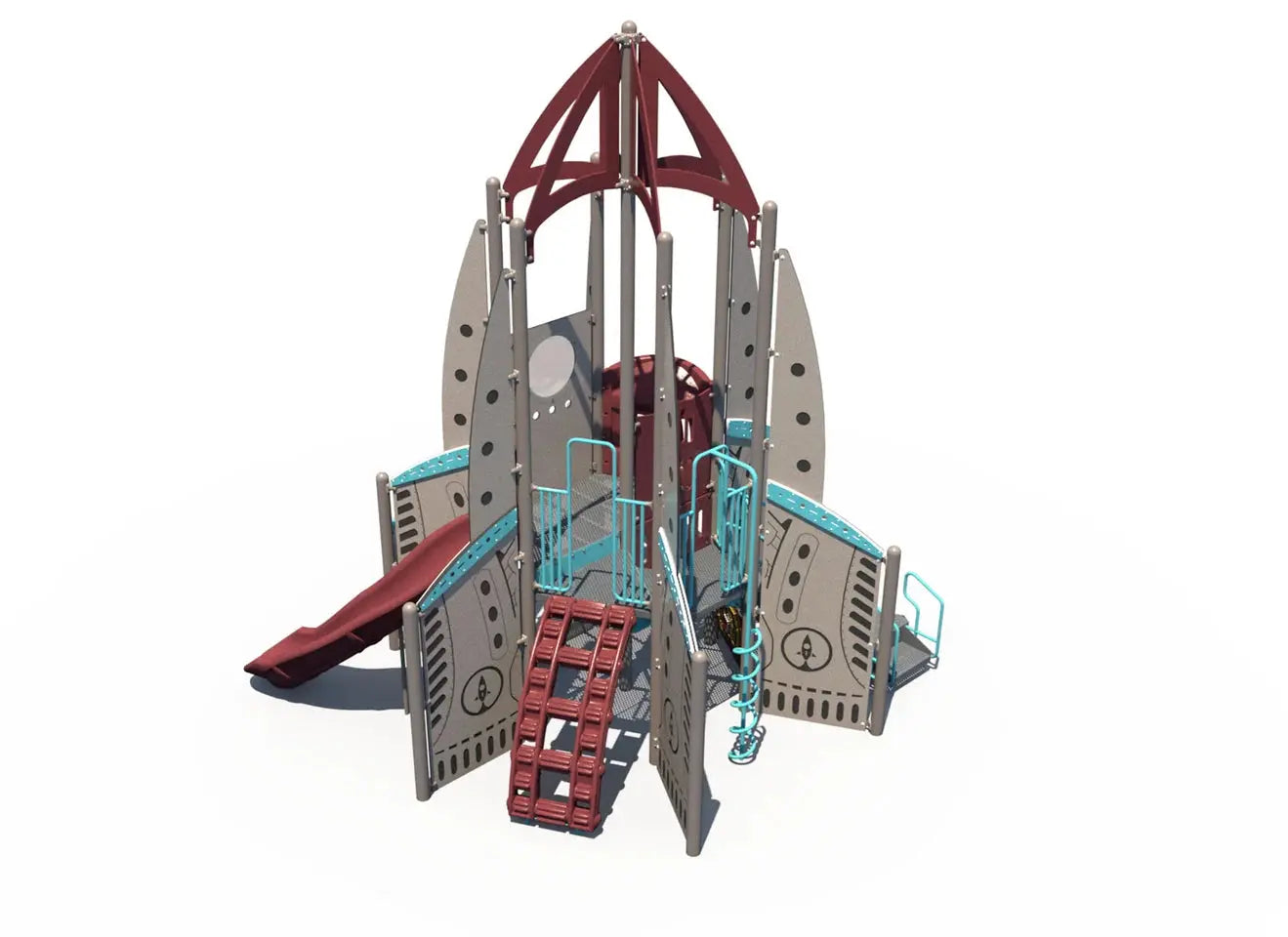 Galaxy Quest Space Themed Outdoor Playground - FX5-SPC-512-0058  Outdoor Playgrounds Playgrounds Etc