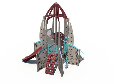 Galaxy Quest Space Themed Outdoor Playground - FX5-SPC-512-0058  Outdoor Playgrounds Playgrounds Etc