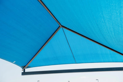 Square Cantilever Umbrella Shades - Commercial Shade Structures  Cantilever Shades Playgrounds Etc