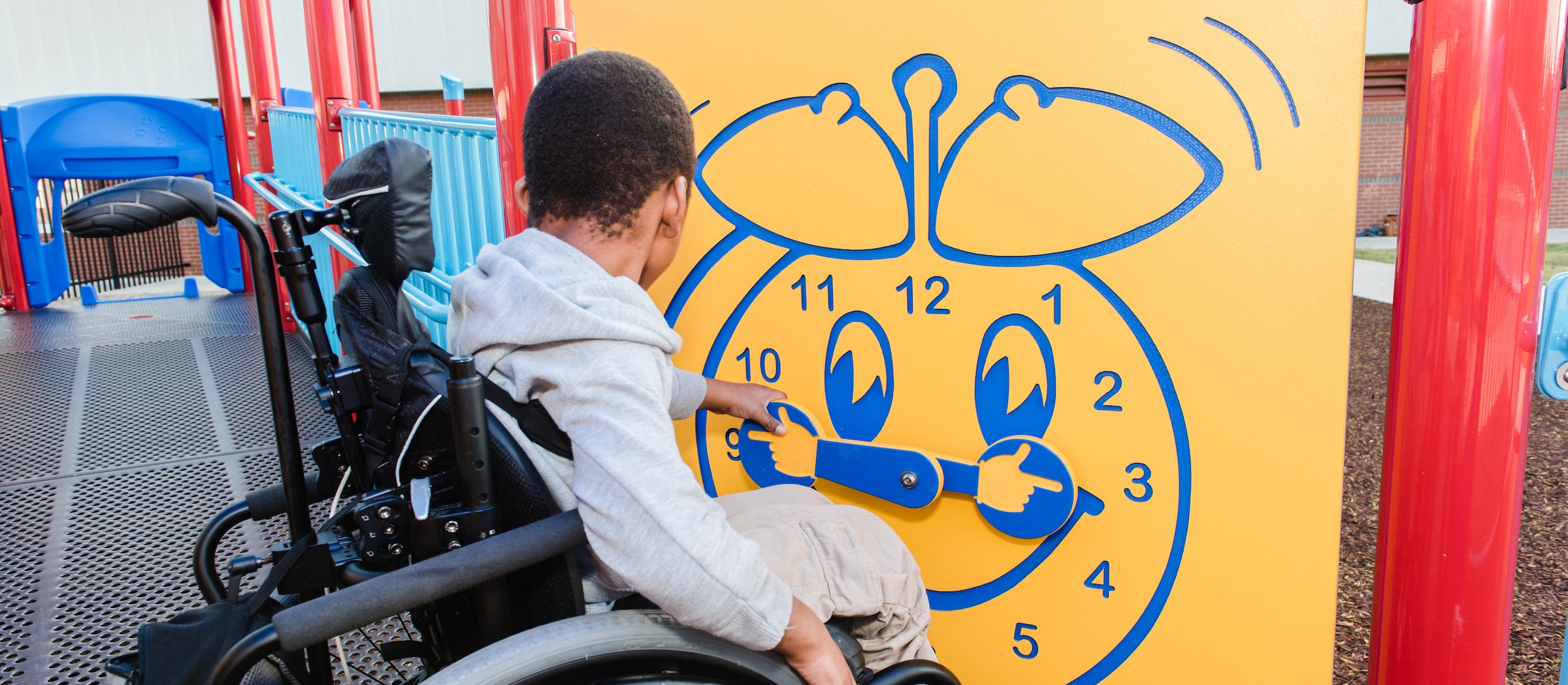 Inclusive playground equipment