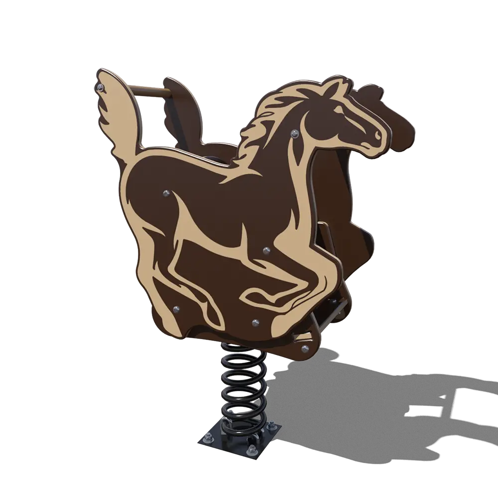 Horse Spring Rider Independent Play Playgrounds Etc