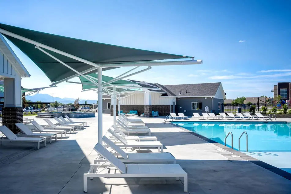 Hypar Umbrella Shades - Commercial Shade Structures  Umbrella Shades Playgrounds Etc