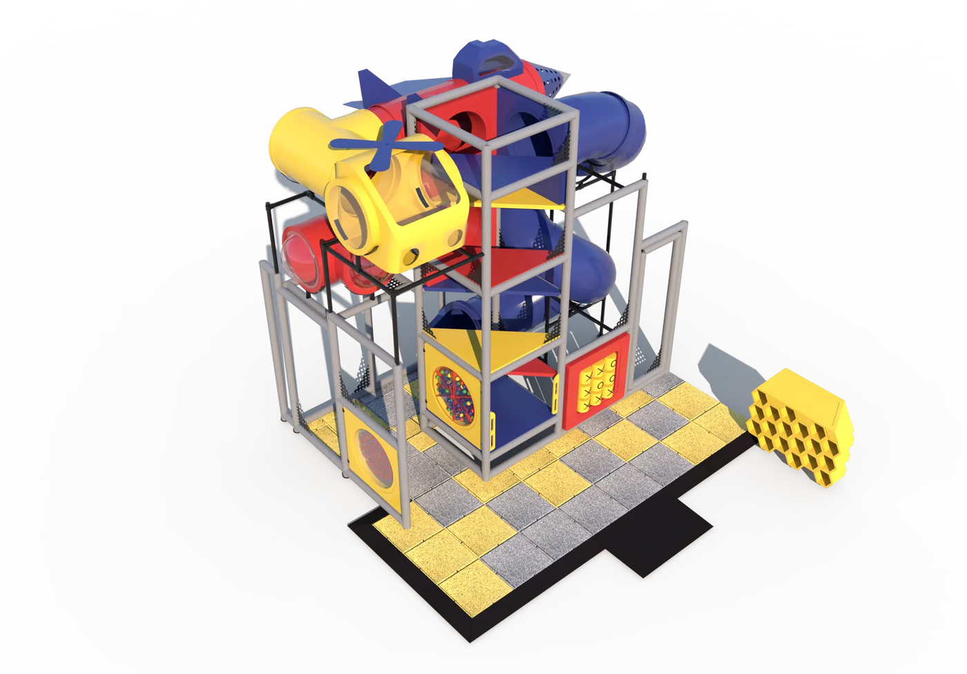 IP23143 Indoor Commercial Playground  Indoor Playgrounds Playgrounds Etc