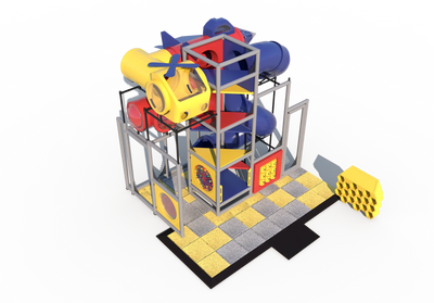 IP23143 Indoor Commercial Playground  Indoor Playgrounds Playgrounds Etc