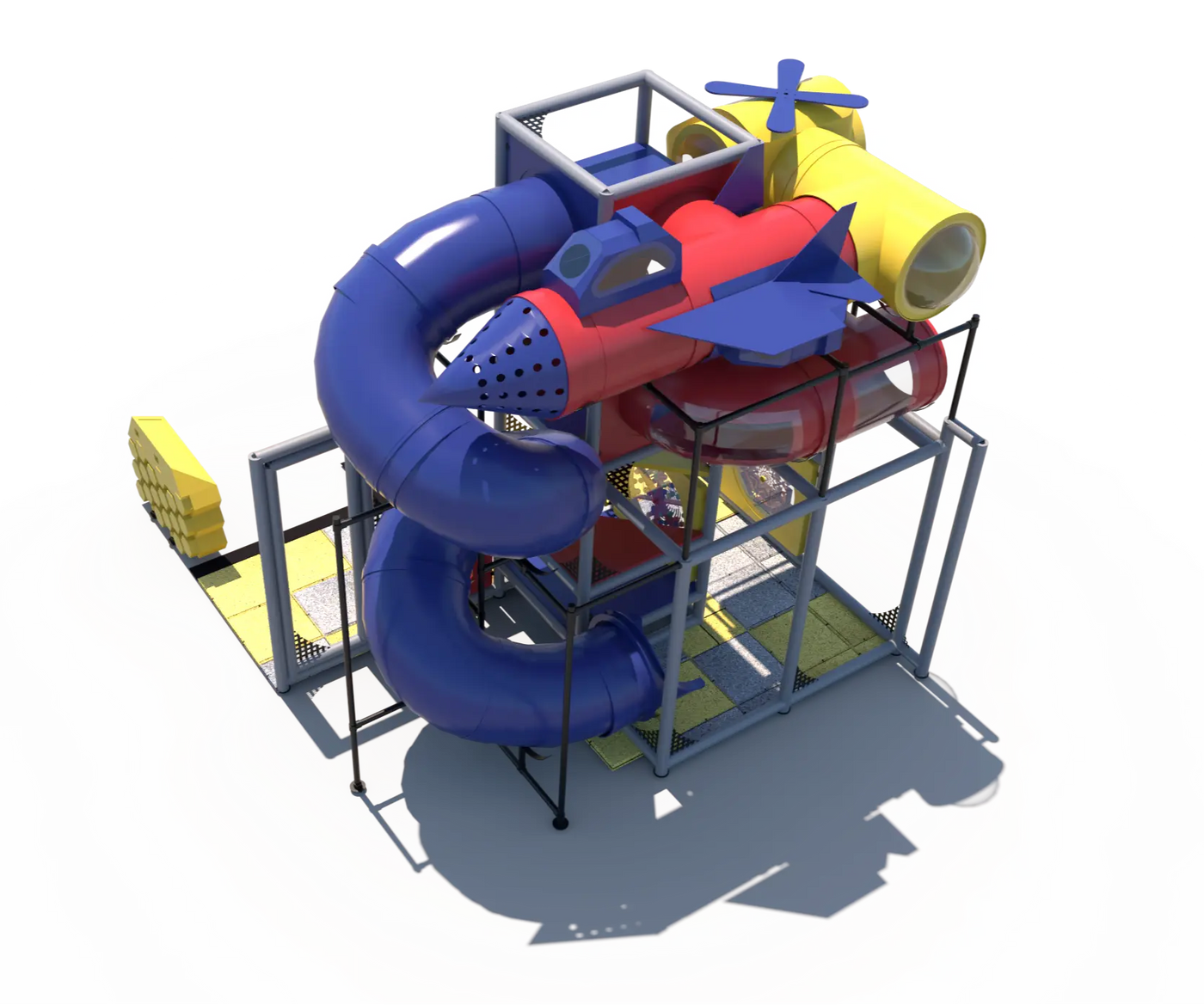 IP23143 Indoor Commercial Playground  Indoor Playgrounds Playgrounds Etc