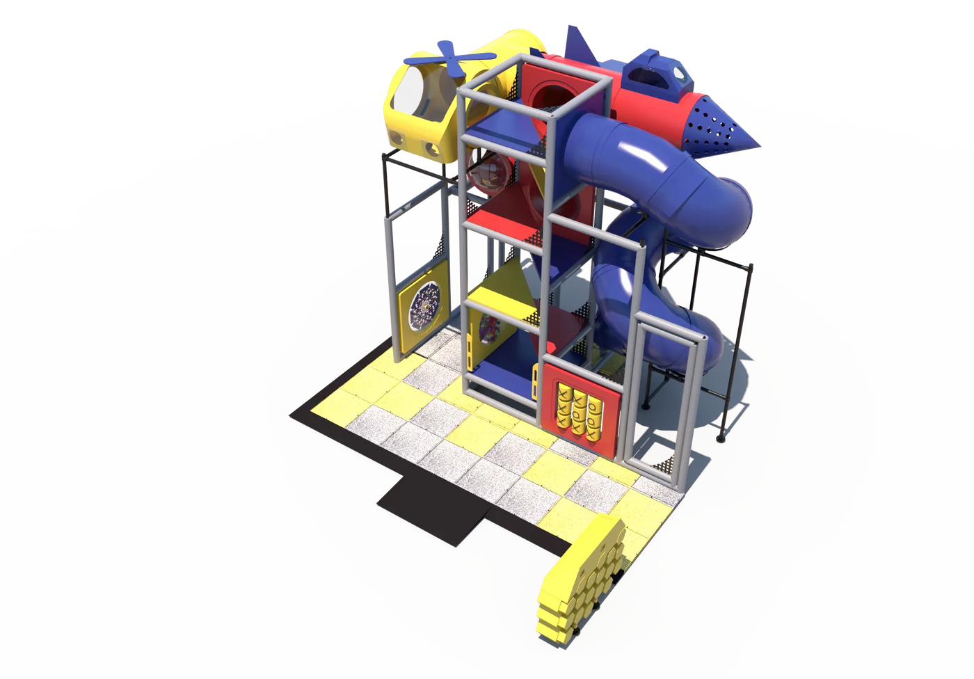 IP23143 Indoor Commercial Playground  Indoor Playgrounds Playgrounds Etc