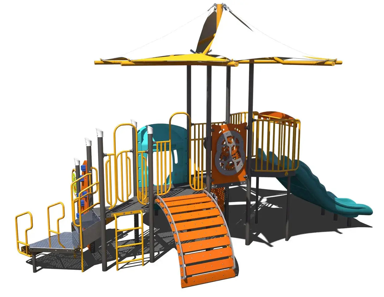 ImagiClimb Station Outdoor Playground - PS3-73451  Outdoor Playgrounds Playgrounds Etc