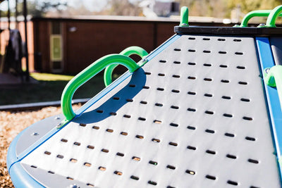 Inclusive Atom Playground Spinner  Inclusive Playground Equipment Playgrounds Etc